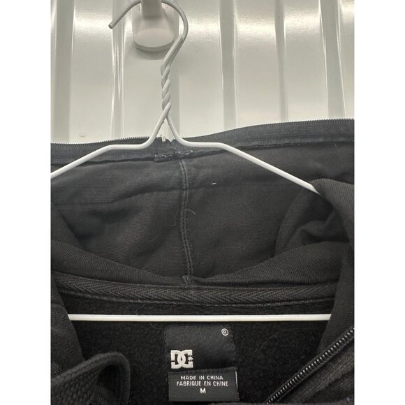 Y2K DC Shoes Subway Map Hoodie | Rare Neon Graphic Zip Up Size Medium - Picture 6 of 6